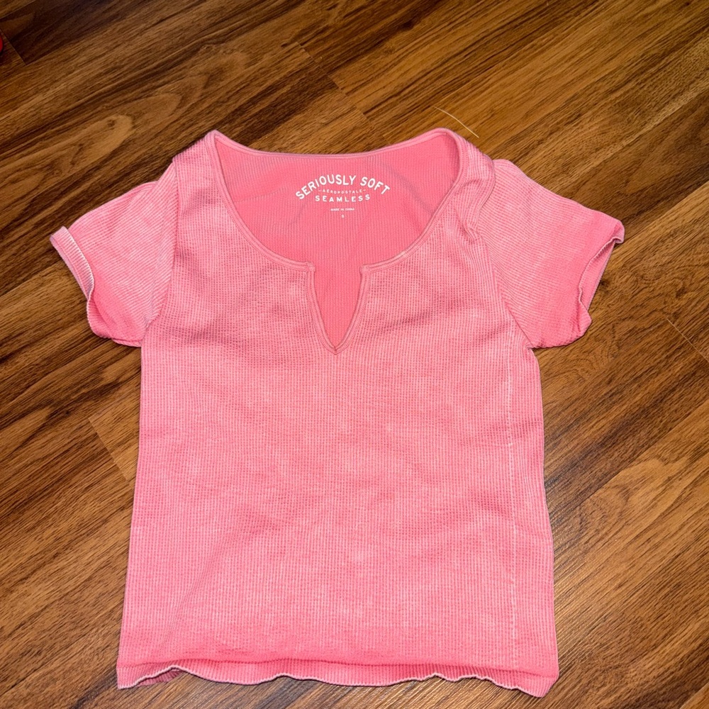 Aeropostale Pink Short Sleeve Tee for Kids